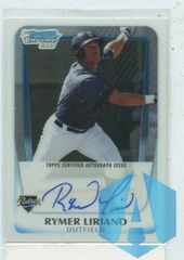 2011 Bowman Chrome Prospects Auto Rymer Liriano #BCP101